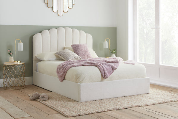 Monaco Fabric Ottoman Bed