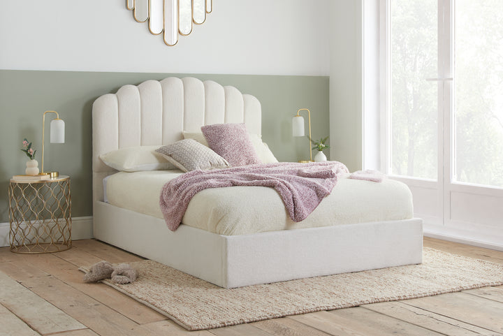 Monaco Fabric Ottoman Bed