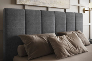 Mosey Fabric Double Ottoman Bed