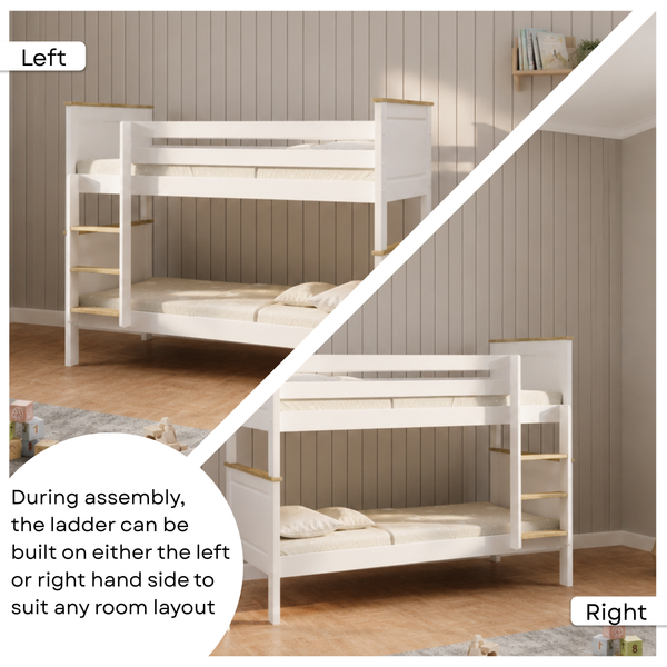 Ashby Detachable Bunk Beds with Trundle