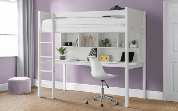 Nellie Surf White High Sleeper