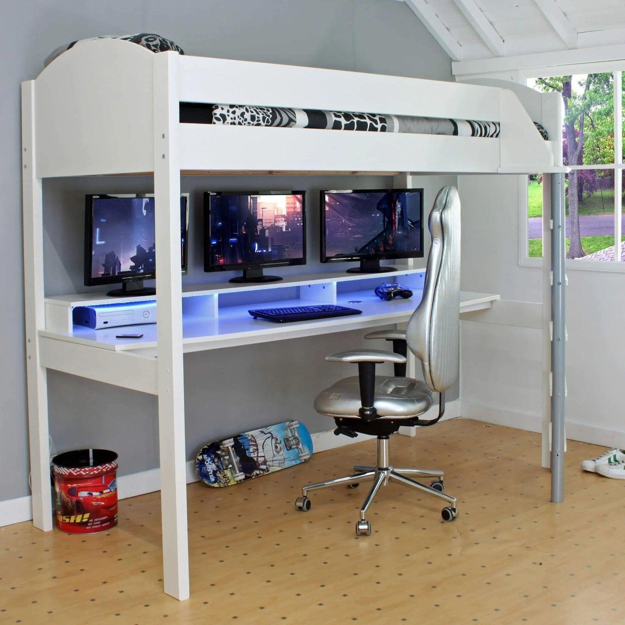 noah-console-gaming-high-sleeper-bed-with-bed-frame-only