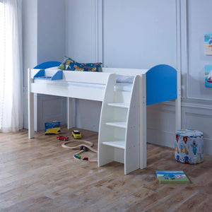 Noah & Eli Mid Sleeper Bed with Customisable Bed Ends