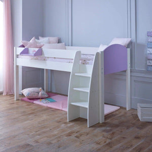 Noah & Eli Mid Sleeper Bed with Customisable Bed Ends