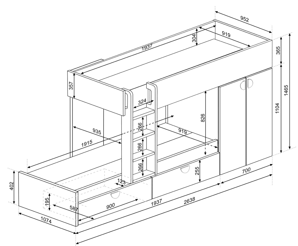 nook-bunk-bed-with-wardrobe-drawers