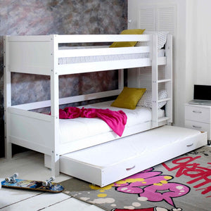 Nordic - Detachable Bunk Bed - Optional Trundle or Storage Drawers