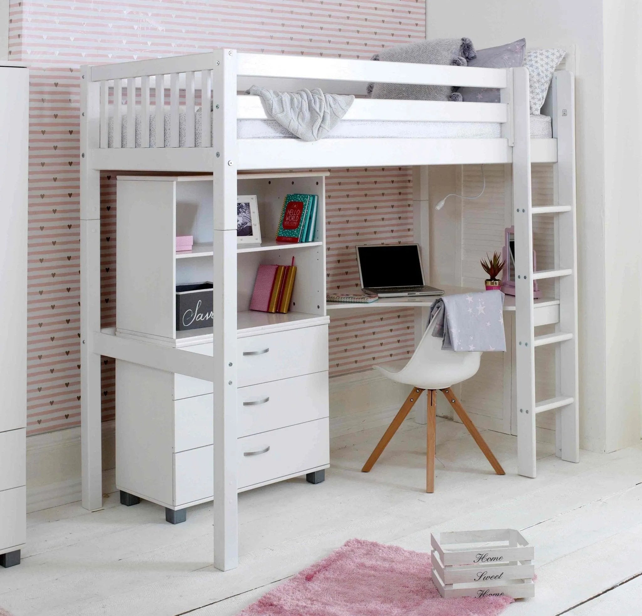 nordic-high-sleeper-bed-with-corner-desk-storage