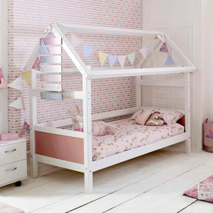 Nordic Playhouse Bed with Optional Trundle & Storage Drawers