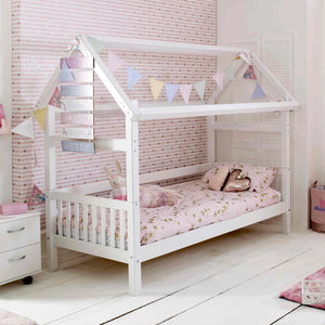 Nordic Playhouse Bed with Optional Trundle & Storage Drawers