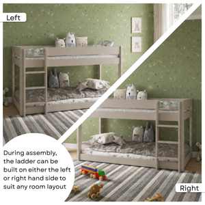 Nyla Cashmere Low Bunk Bed