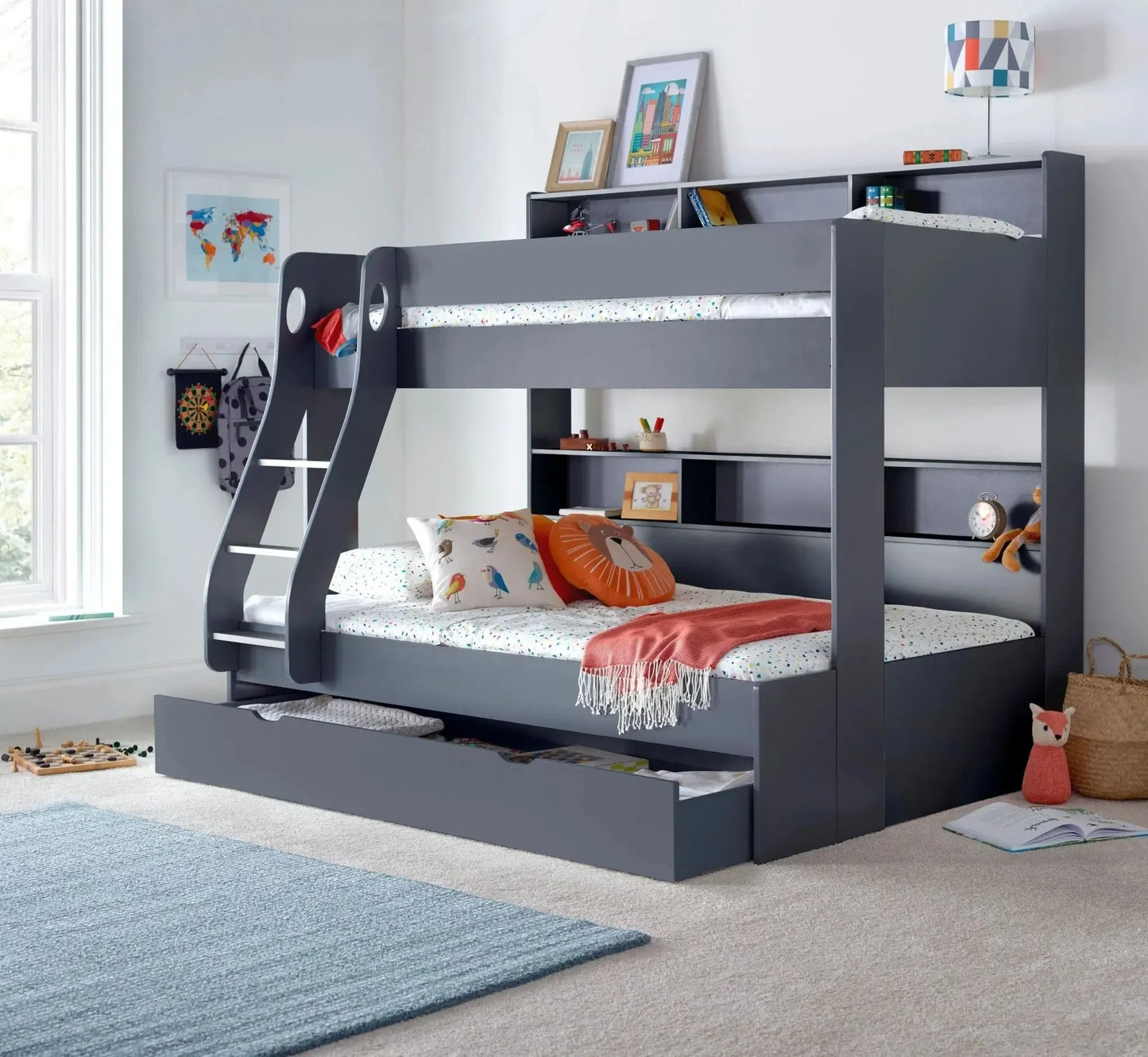 Oliver Triple Storage Bunk Bed