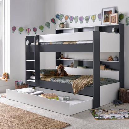 Oliver mixed bunk bed open