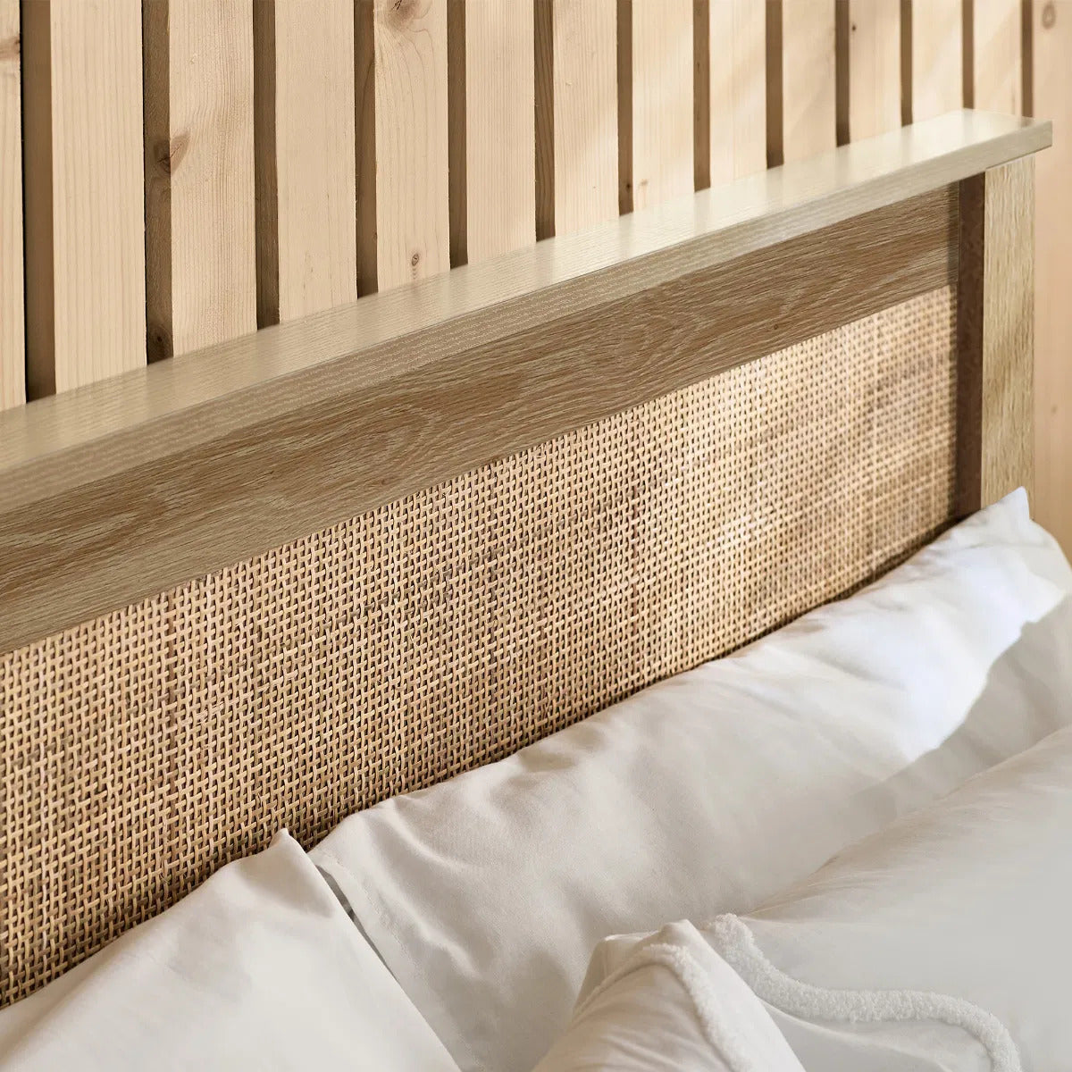 Padstow Oak Ottoman Bed
