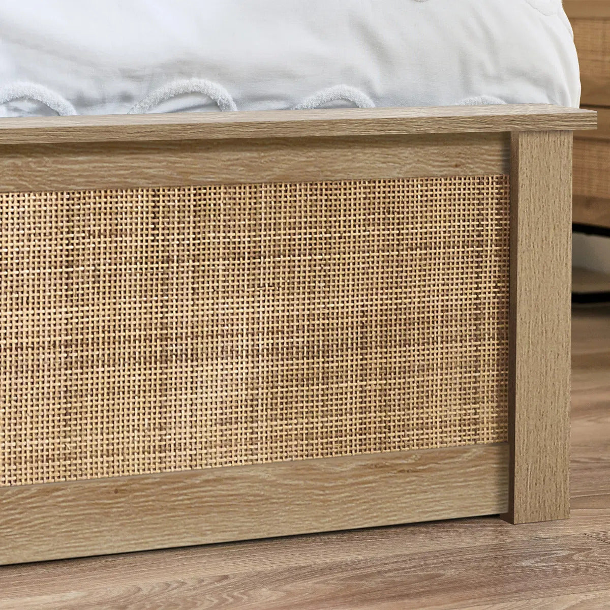 Padstow Oak Ottoman Bed