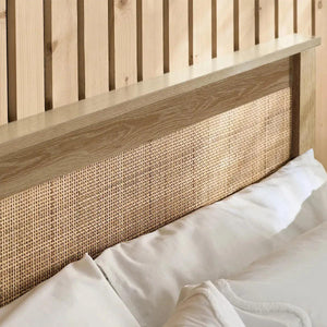 Padstow Oak Ottoman Bed