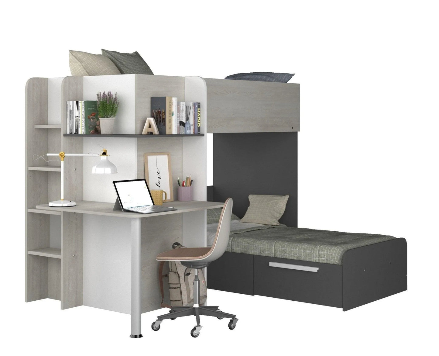 Palatino L Shaped Bunk Bed