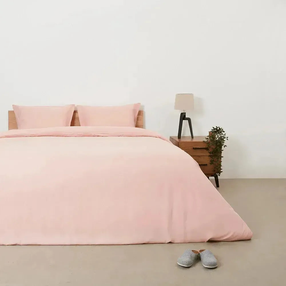 Panda London Bamboo & French Linen Complete Bedding Set