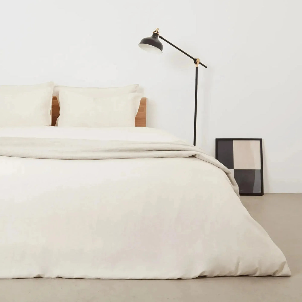 Panda London Bamboo & French Linen Complete Bedding Set