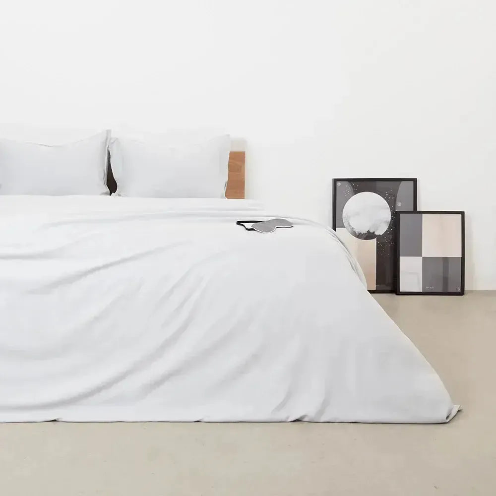 Panda London Bamboo & French Linen Complete Bedding Set