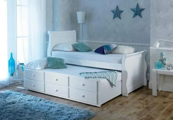 Pembroke Guest Bed - White