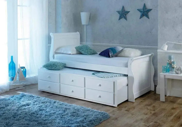 Pembroke Guest Bed - White