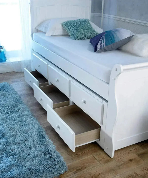 Pembroke Guest Bed - White