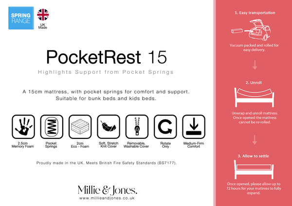 PocketRest 15 Mattress