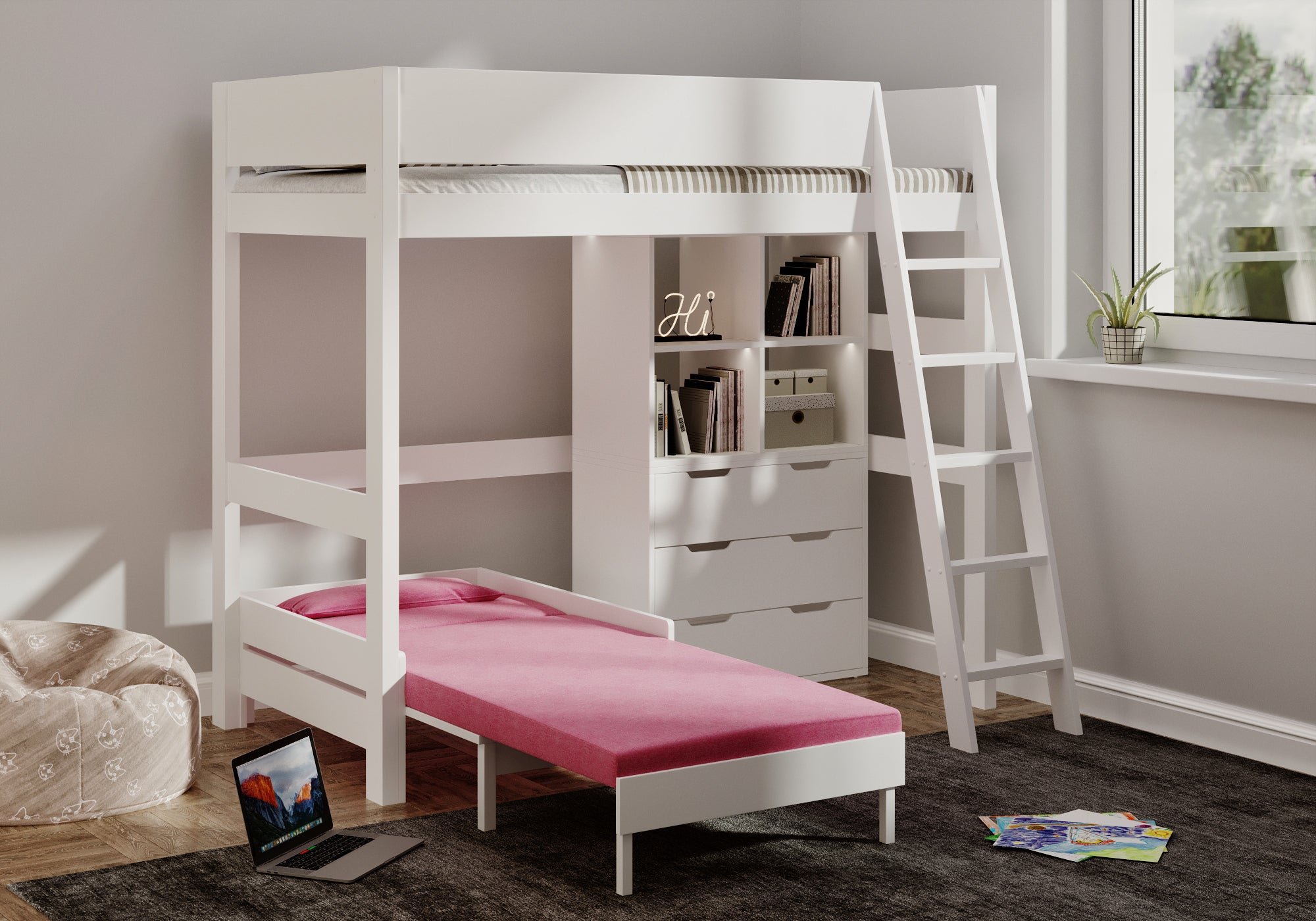 eton-highsleeper-with-study-sofa-bookshelf