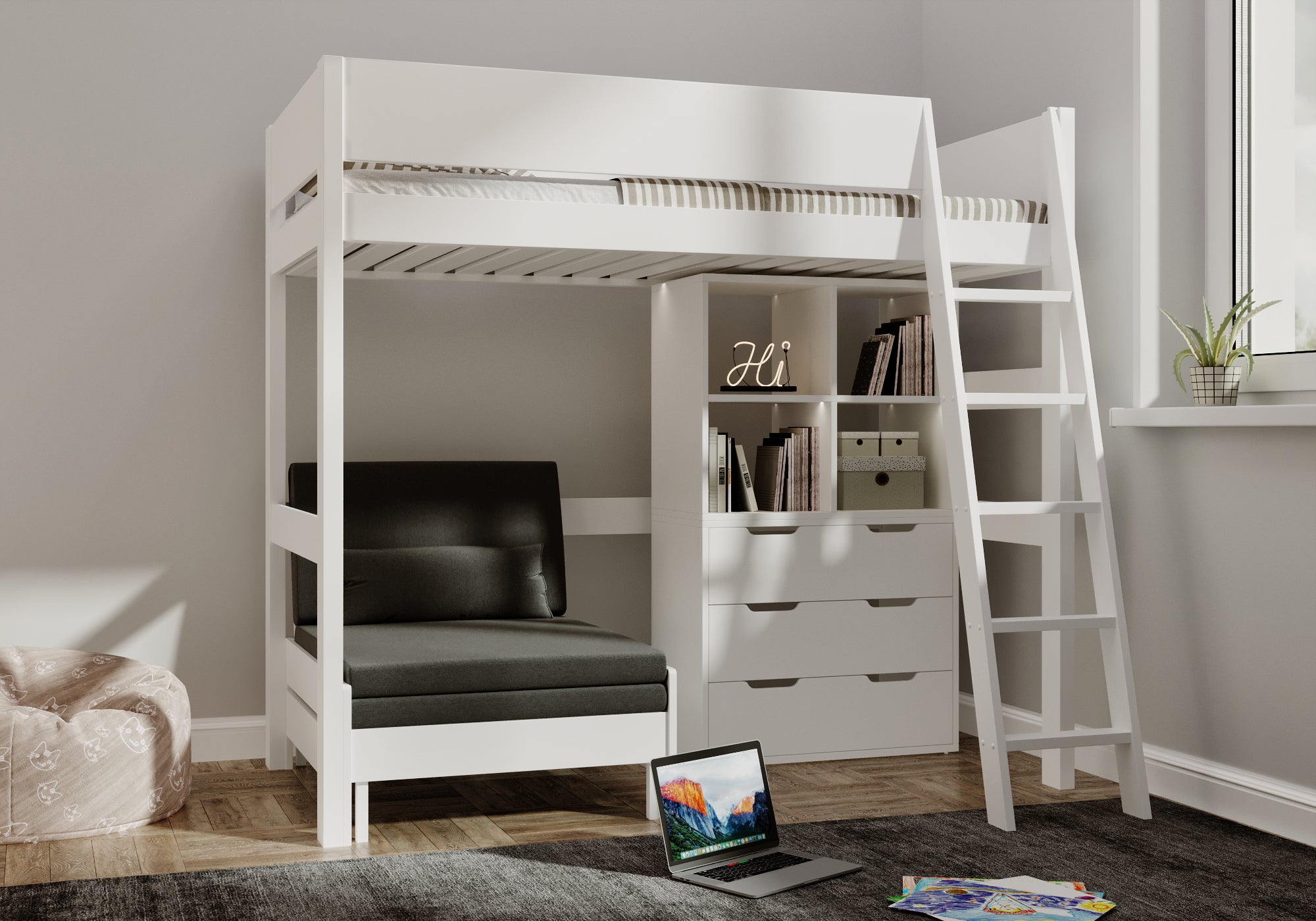eton-highsleeper-with-study-sofa-bookshelf