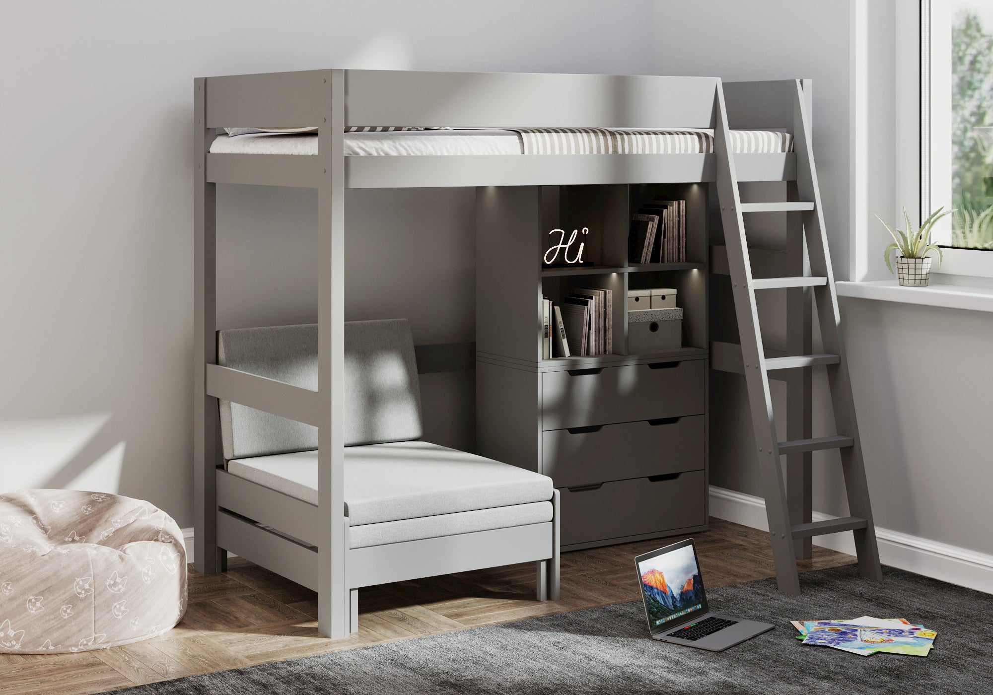 eton-highsleeper-with-study-sofa-bookshelf