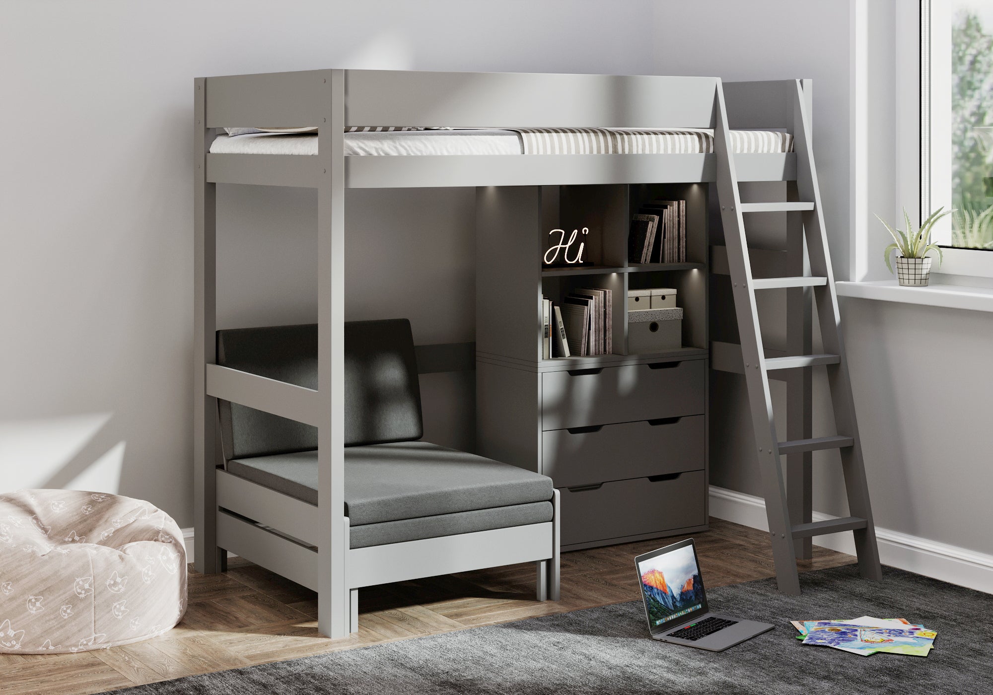 eton-highsleeper-with-study-sofa-bookshelf