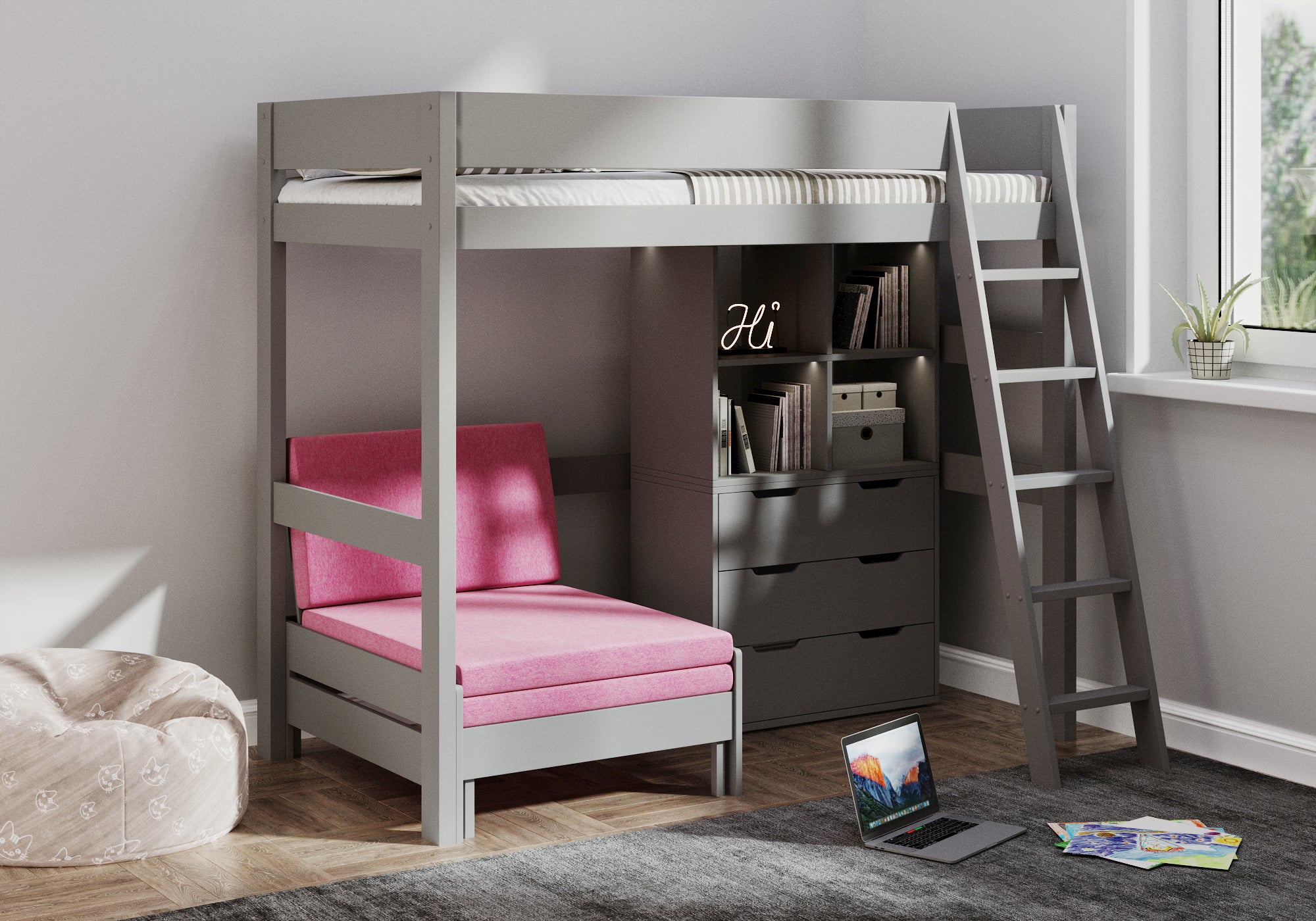 eton-highsleeper-with-study-sofa-bookshelf