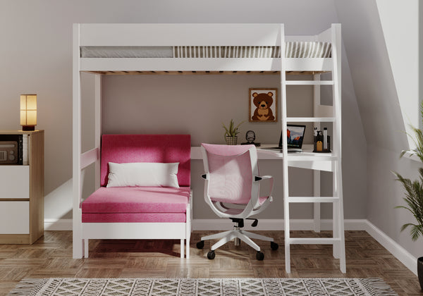 Oxford Highsleeper with Desk & Sofabed
