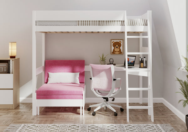 Oxford Highsleeper with Desk & Sofabed