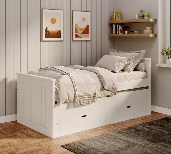 Brancaster Captains Guest Bed with Trundle & Storage