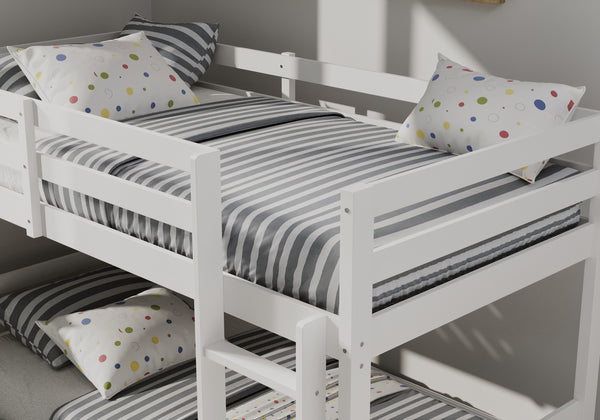 Amelia Low Wooden Bunk Bed