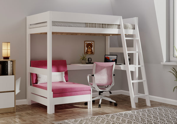 Oxford Highsleeper with Desk & Sofabed