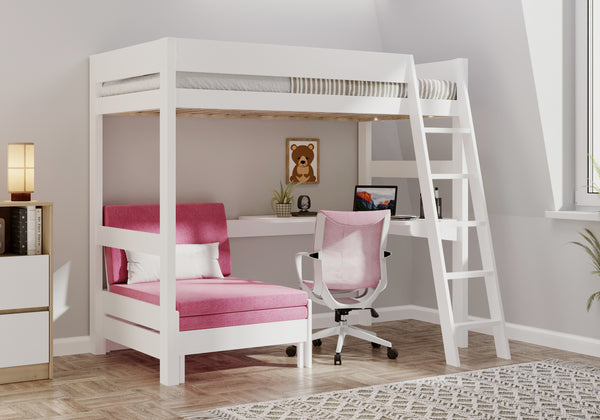 Oxford Highsleeper with Desk & Sofabed