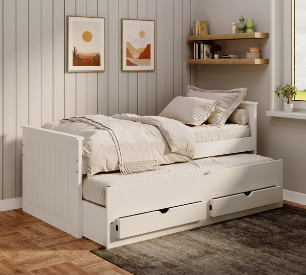 Brancaster Captains Guest Bed with Trundle & Storage