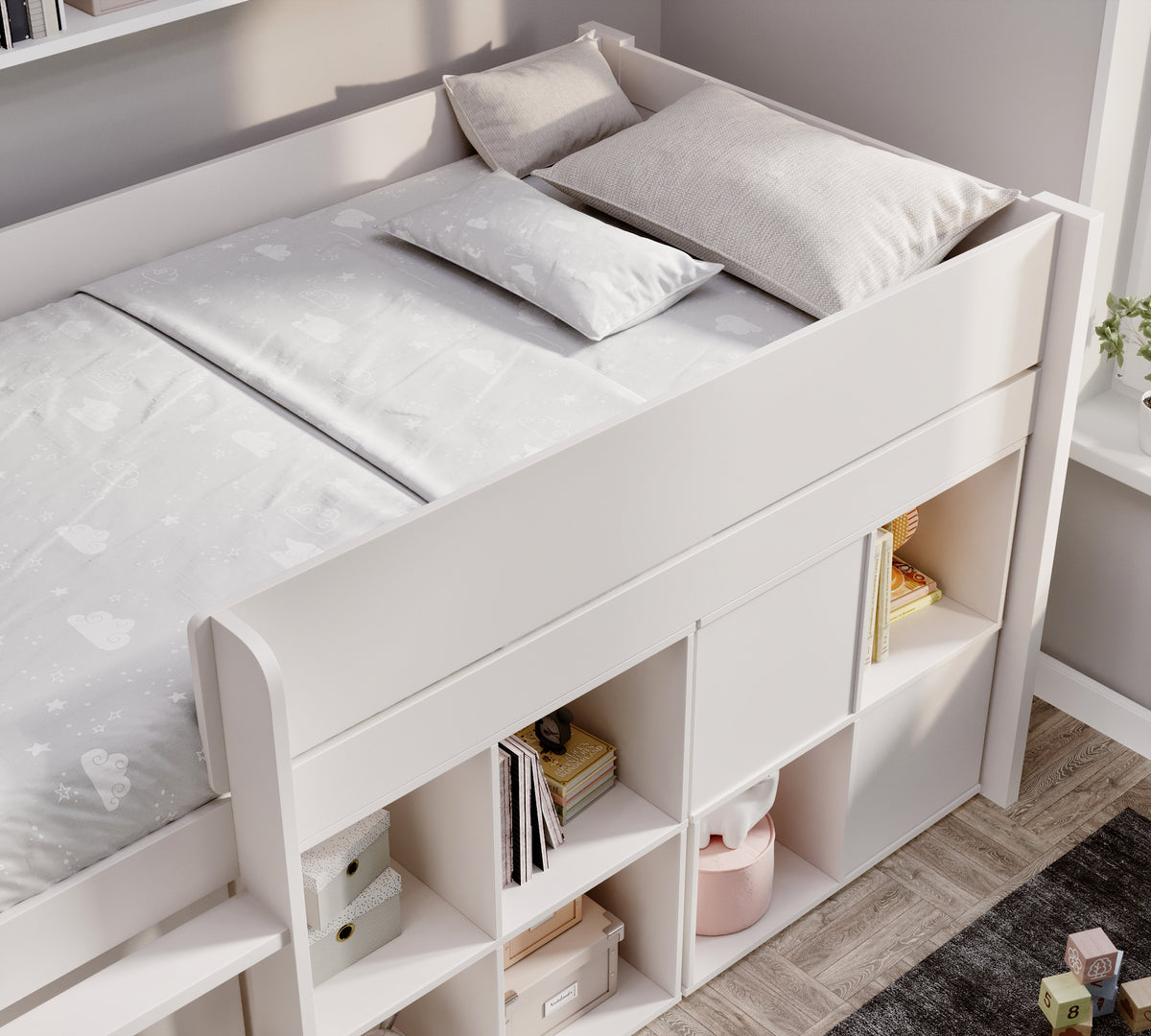 winchester-solid-pine-mid-sleeper-with-storage-desk