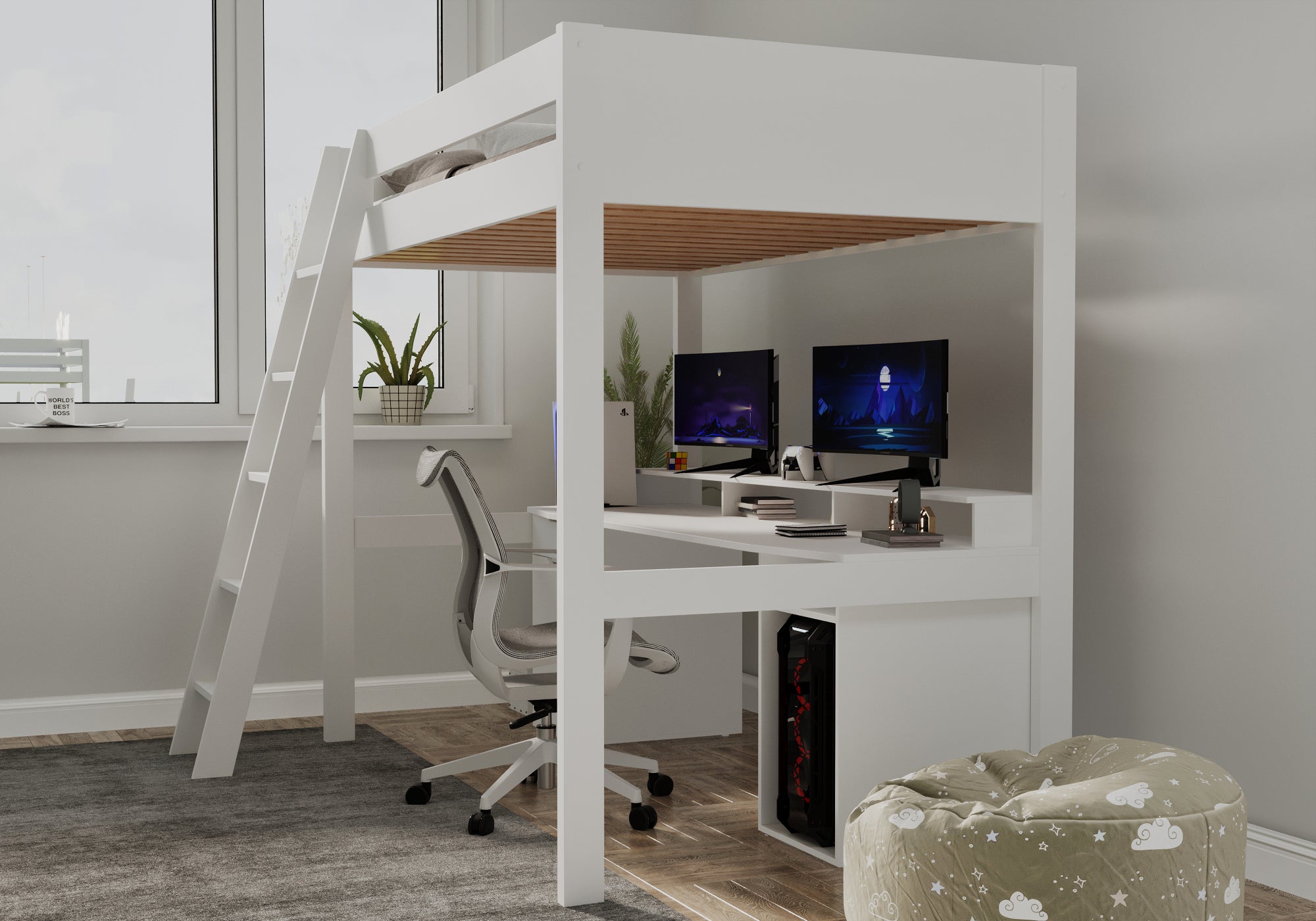 elite-solid-wood-gaming-high-sleeper