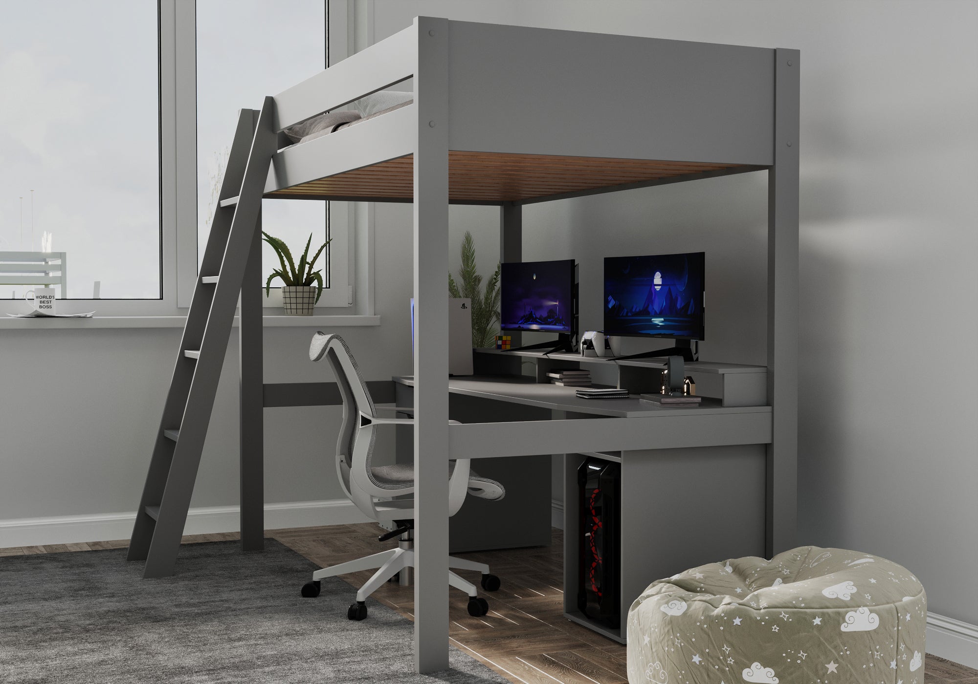 elite-solid-wood-gaming-high-sleeper