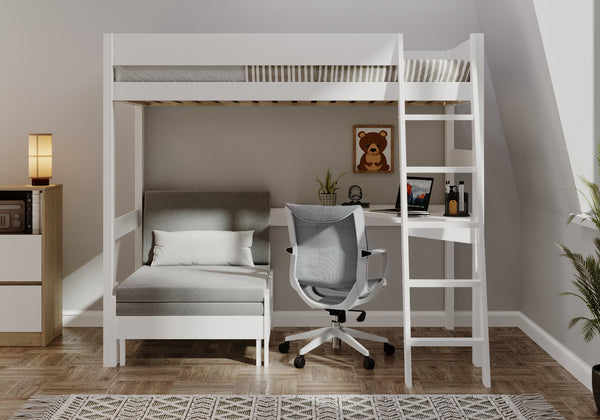 Oxford Highsleeper with Desk & Sofabed