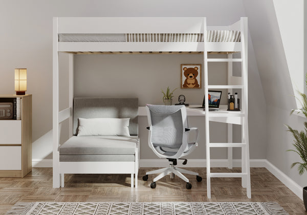 Oxford Highsleeper with Desk & Sofabed