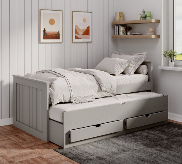 Brancaster Captains Guest Bed with Trundle & Storage