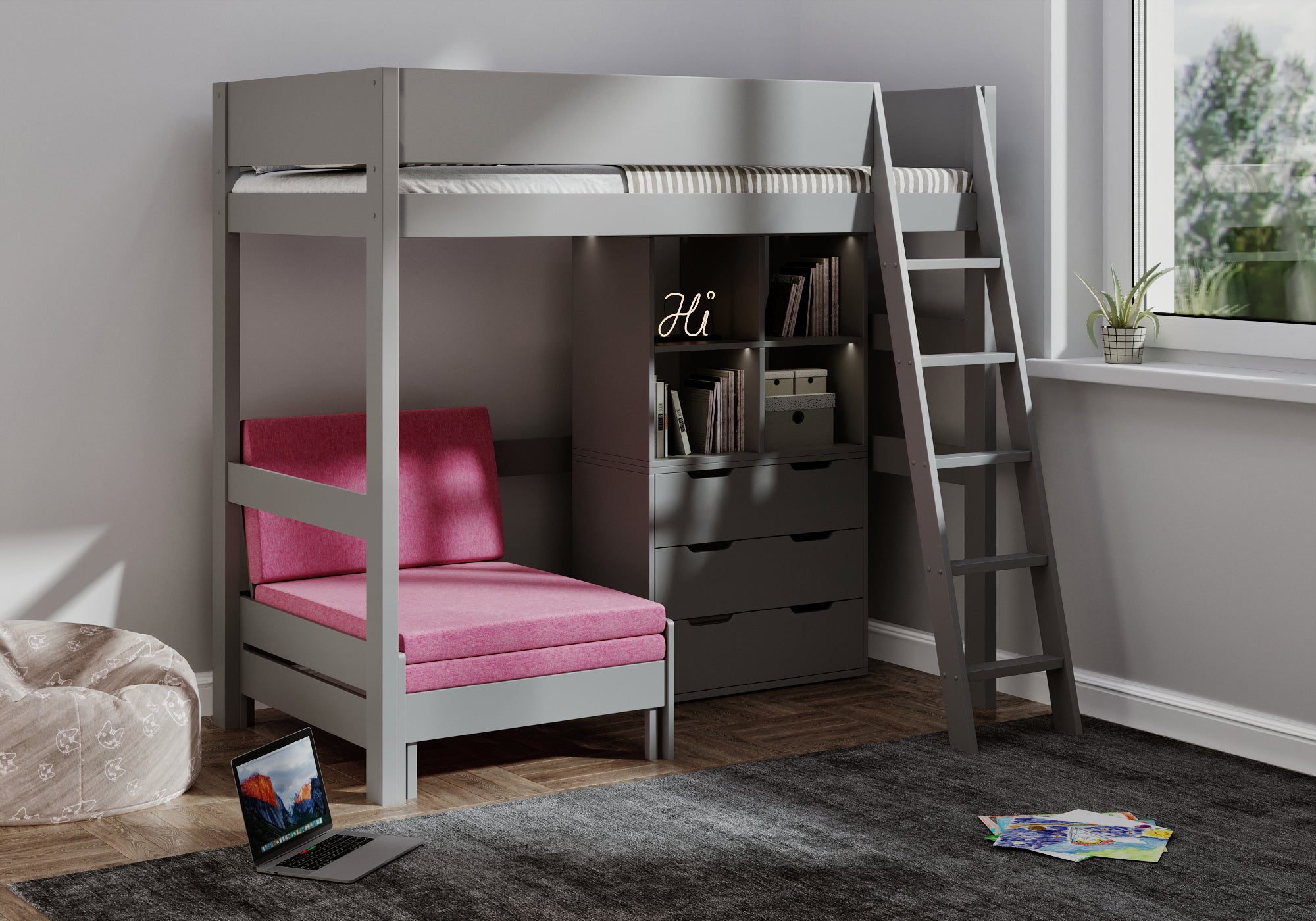 eton-highsleeper-with-study-sofa-bookshelf