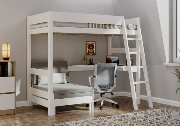 Oxford Highsleeper with Desk & Sofabed