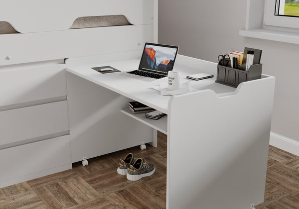 Phoenix Storage Mid Sleeper Cabin Bed