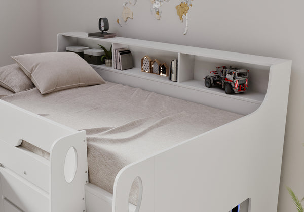 Phoenix Storage Mid Sleeper Cabin Bed