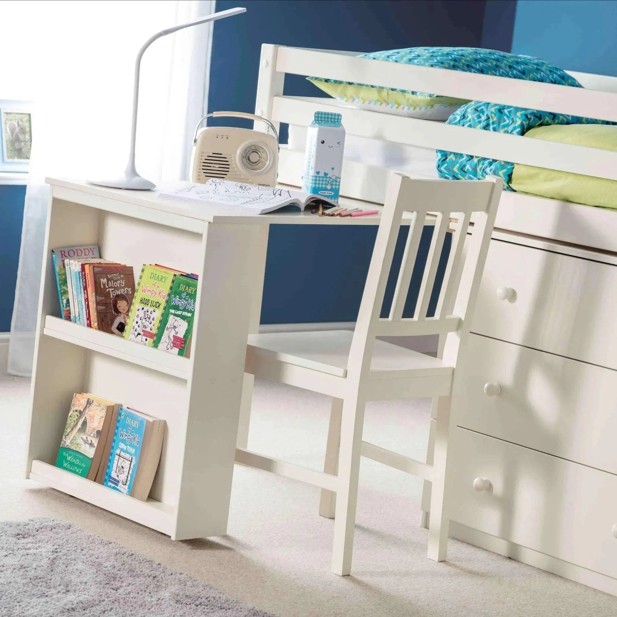 Rodney White Mid Sleeper - Hover